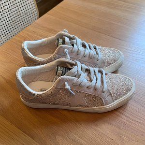 Vintage Havana Grande Slip-on Sneaker (silver sequin), size 8